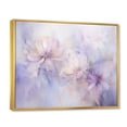 thumbnail image 2 of Designart "Purple botanic Whispers II" Abstract Botanicals Floater Framed Canvas Wall Art, 2 of 7