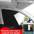 thumbnail image 2 of Magnetic Curtain Car Window Sunshade Side Window UV Baby For Children E6F1, 2 of 8