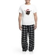 thumbnail image 5 of CafePress - Highland Cow Santa Hat Xmas Pajamas - Men's Light Loose Fit Cotton Pajama Set, 5 of 7