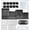black, variant on Square 12-Pack Nonslip Matte Hair Claw Clips for Women - Large & Medium Size Set (4.33” & 1.97”), Strong Hold for Thin, Thick & Curly Hair, Neutral Claw Clips for Updo, Bun & Ponytail