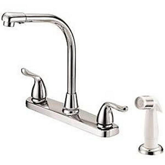 Boston Harbor 1842699 F8f10036cp Faucet Kitchen 8 In Porc 2 Handle