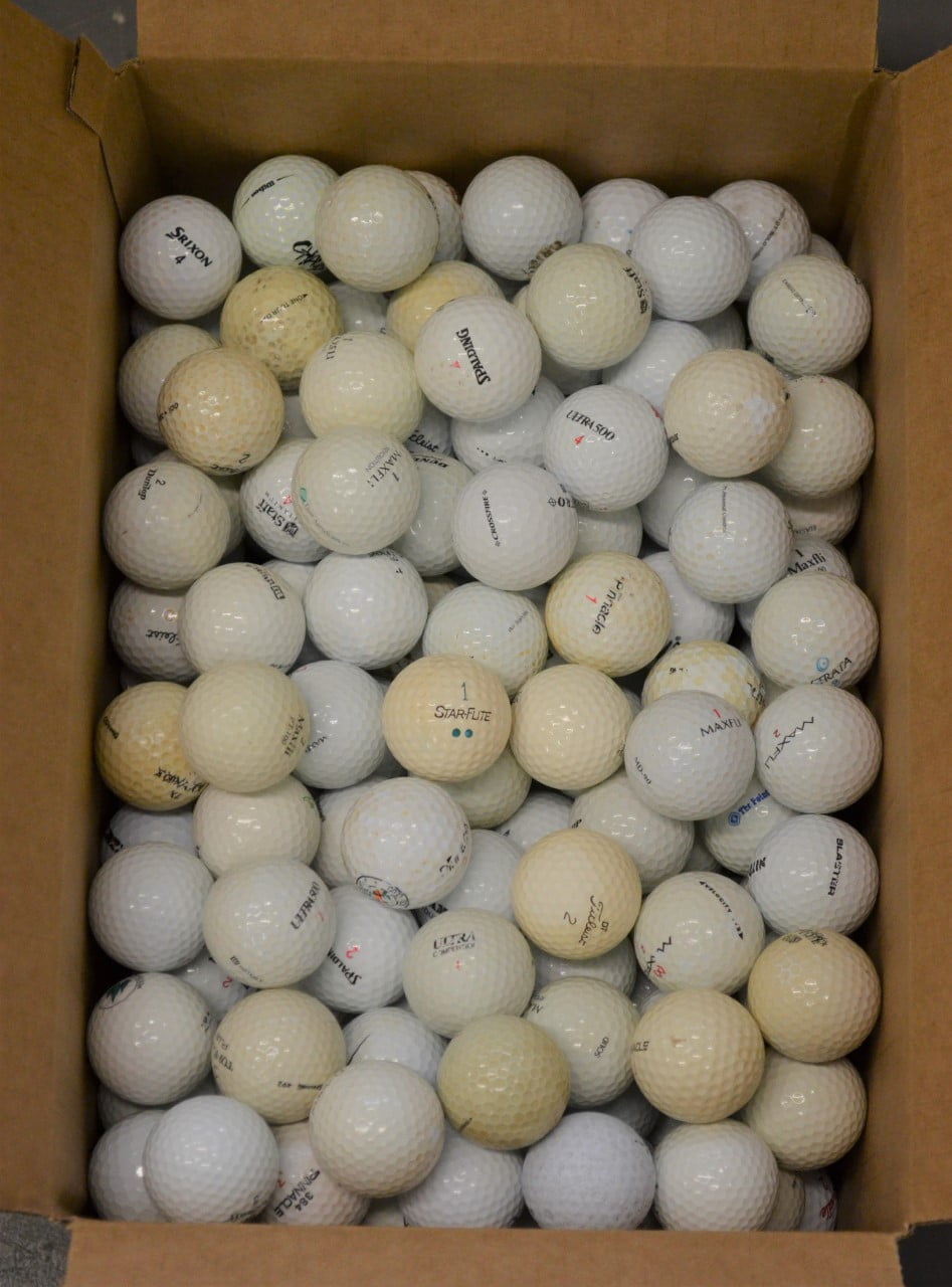 Golf Ball Planet - 300 Shag/Practice/Hit Away/Range Recycled Golf Ball Mix