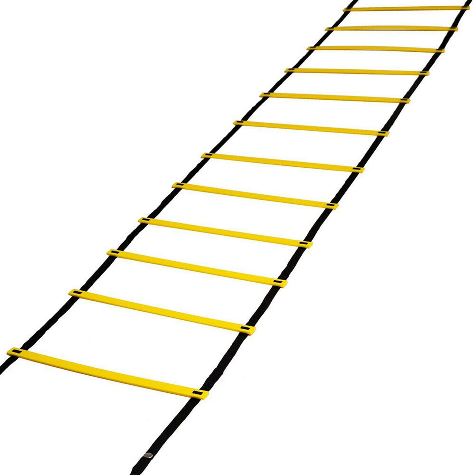 funtasica Agility Ladder, Training Exercise Ladders for Soccer Football Boxing Footwork Sports Agility Training with Carry Bag, 8/12/16/20 Rung - , 9M 16Joint