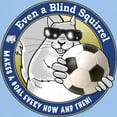 thumbnail image 3 of CafePress - Soccer Blind Squirrel Light T Shirt - Men's Classic Graphic T-Shirt, 3 of 4