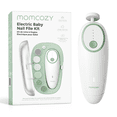 thumbnail image 1 of Momcozy Baby Nail File Electric, Gentle Baby Nail Trimmer Electric Rechargeable, Baby Nail Clipper with Night Light, 7 Grinding Head Replacement Pads, 1 of 9