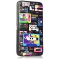 thumbnail image 4 of Buckle-Down Hinge Wallet - Nick 90's Rewind Mash Up Cassette Tapes Collage Black, 4 of 4