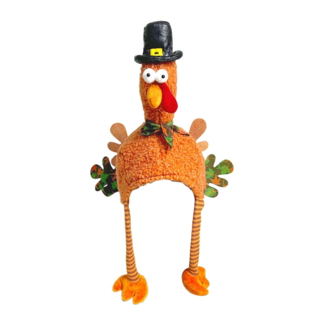 Gorro de pavo de Acción de Gracias, gorra liviana, gorro de piernas largas para hombres y mujeres, vacaciones de otoño Masculino
