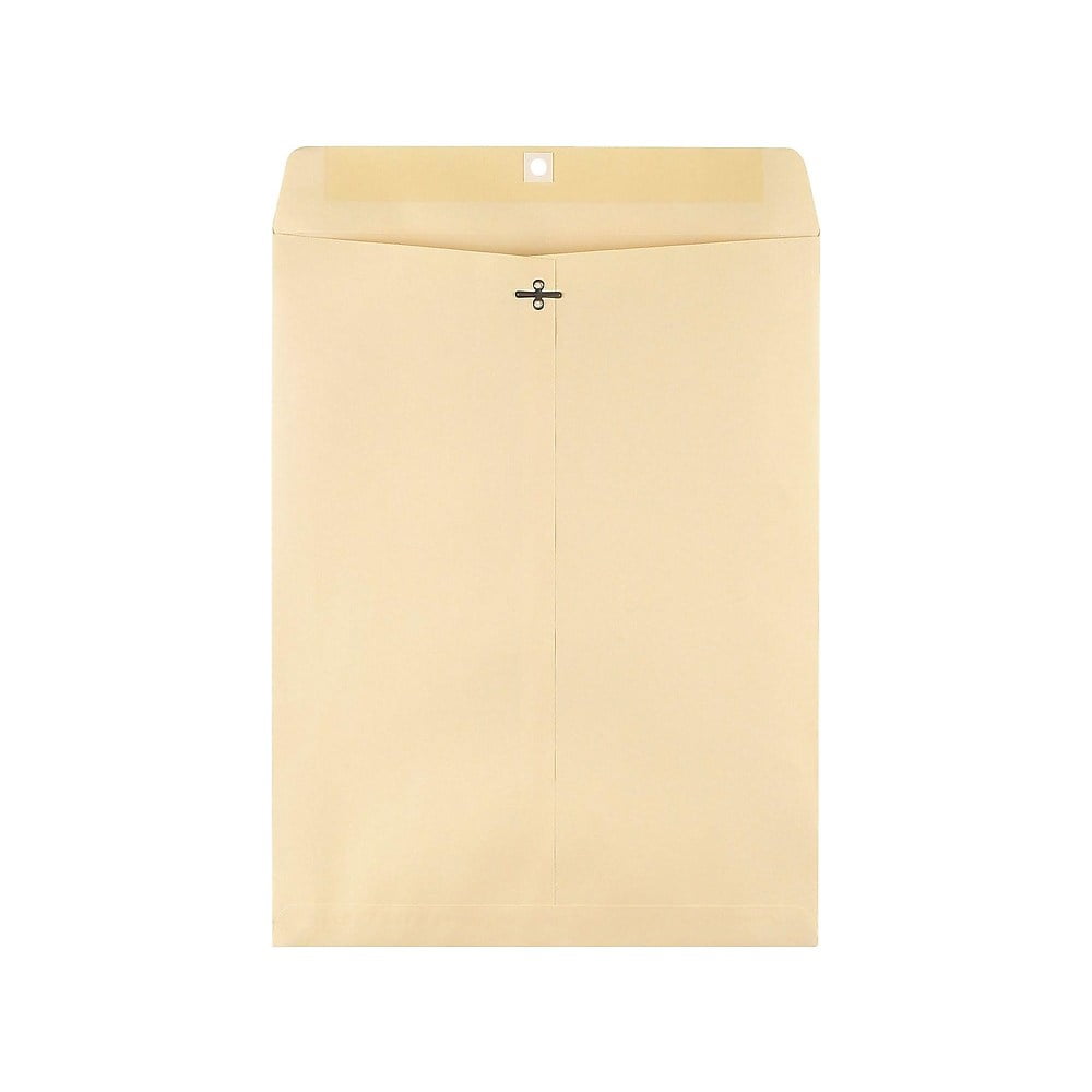 Staples Clasp ExtraHeavyweight Envelopes 12" x 151/2" Manila 100/BX