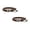 (A 2Pack), variant on 2Pcs Halloween Kitten Collar Breakaway With Bell, Adjustable Safety Oil Painting Pumpkin Party,For Girl Boy Cat And Small Pet