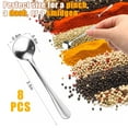thumbnail image 3 of Welcome to my boutique 8Pcs Tiny Spoons for Spices Jars, 2.9 Inch Small Stainless Steel Spoons, Cute Mini Condiment Spoons Little Spoon Silverware for Spice, 3 of 8
