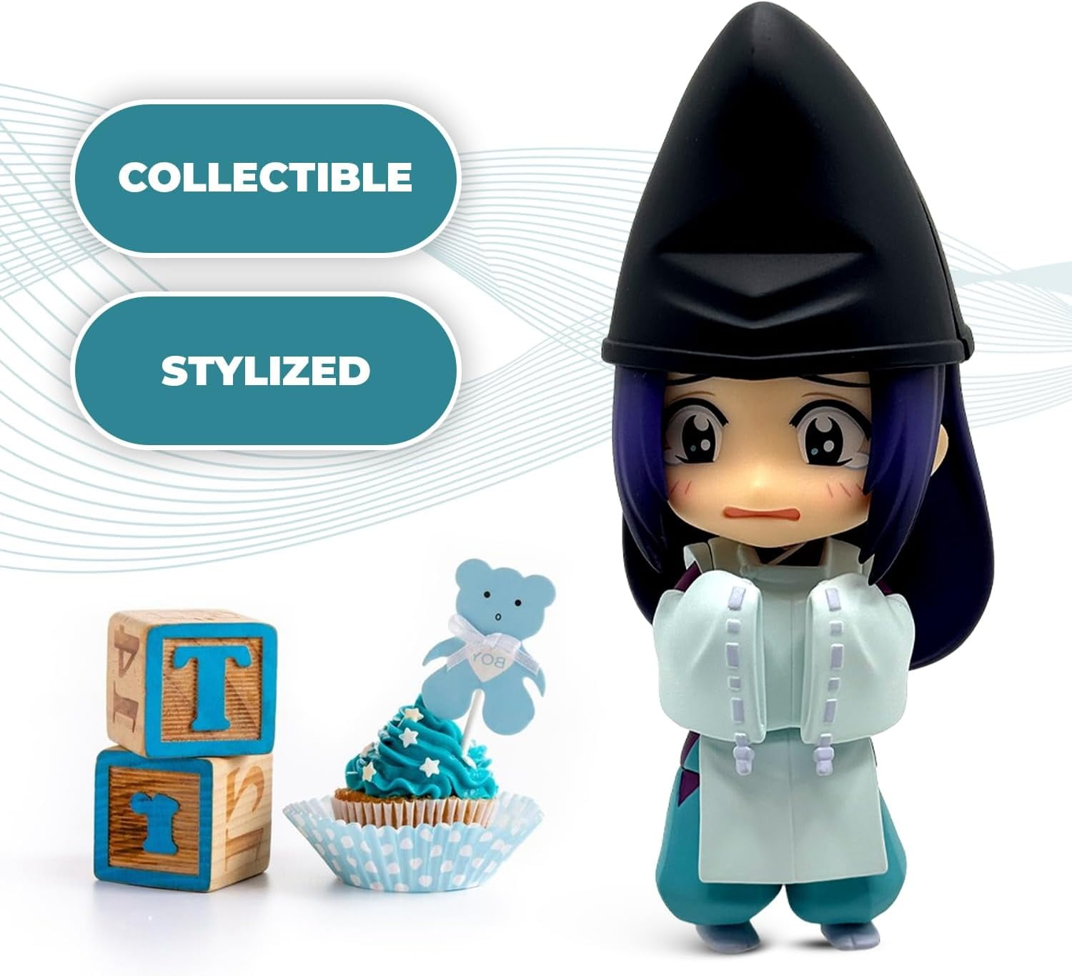 AURUS Good Smile Hikaru no Go Fujiwara-no-Sai Nendoroid PVC Action Figure, Multicolor Anime Collectible