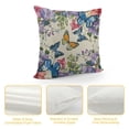 thumbnail image 4 of YINGXI Flower Throw Pillow Case Decorative for Couch Sofa Decoration 22x22in, 4 of 5