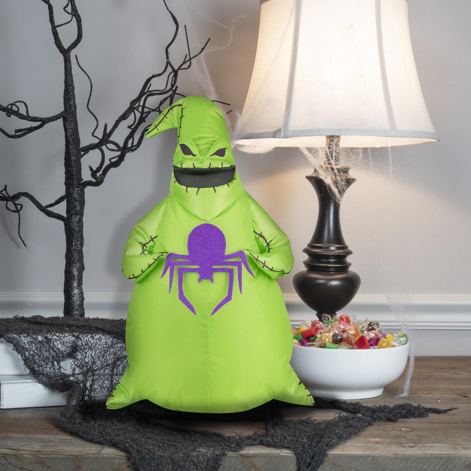 Airdorable Airblown Oogie Boogie w/Spider Disney