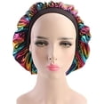 thumbnail image 2 of Gorros Sleep Cap HUOGUO con purpurina con láser, turbante sedoso y quimio, 2 of 5