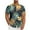 Multicolor 10, variant on Mens Hawaiian Shirts Summer Beach Palm Tree Print Shirt Plus Size Short Sleeve Button Down Shirts Big and Tall Beach Vacation Shirt with Pockets