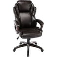 thumbnail image 5 of Snugway Executive Office Chair，High Back Ergonomic Lumbar Support, PU Leather, Brown, 5 of 9