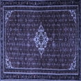 thumbnail image 1 of Ahgly Company Indoor Square Persian Blue Traditional Area Rugs, 8' Square, 1 of 4