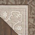 thumbnail image 6 of Nourison Tulum 2'2" x 8' Brown Indoor/Outdoor Rug, 6 of 7