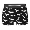 thumbnail image 6 of Men's Boxer Briefs, Bat halloween doodle cool black Soft Comfy Mens Underwear Boxer Briefs Breathable With Widen Waist, 6 of 7