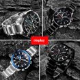 thumbnail image 5 of Correa de reloj de acero con extremo curvo sólido para la serie Casio EDIFICE EQB-501 EQB-800 Cadena de reloj de acero de precisión con boca en arco de 22 mm para hombre, 5 of 5