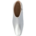 thumbnail image 6 of Journee Womens Haylinn Inside Zip Block Heel Booties, Widths Available, 6 of 8