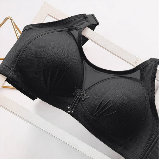 Fall Savings Clearance 2023! TUOBARR Everyday Bras,Woman Sexy Sports Bra  Without Steel Rings Sexy Yoga Singlet Lingerie Underwear Black 