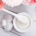 thumbnail image 4 of Swetwiny Porcelain Sugar Bowl with Lid and Spoon, 12 Ounces Ceramic Sugar Storage Jar Sugar Dispenser, White Seasoning Container for Home and Kitchen (Sugar), 4 of 9