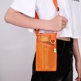thumbnail image 3 of Kids' Portable Water Bottle Holder with Phone & Key Pockets - Durable Nylon Cup Sleeve for Outdoor Sports, Travel & Daily Use, Lightweight Single-Shoulder Design, Compact 20x14x1CM, Navy Blue, 3 of 6