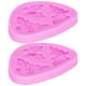 thumbnail image 2 of Molde Para Pasteles ANGGREK Rosa 2 Piezas Molde De Silicona Para Dulces Chocolate, 2 of 8
