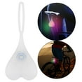 thumbnail image 1 of Luz LED trasera de bicicleta de silicona, luz intermitente, luz ducción , bos, huevos, advertencia al aire libre, asiento trasero, Macarena Luz trasera de bicicleta, 1 of 8