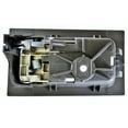 thumbnail image 2 of PT Auto Warehouse FO-2507MG-RLH - Inner Interior Inside Door Handle, Gray Housing with Chrome Lever - with Crew Cabs, for Power Locks, Driver Side Rear Fits select: 2009-2014 FORD F150, 2 of 2