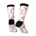 thumbnail image 3 of Goofa Funny Little Pigs Printed Men's Crew Socks, Soft Durable Breathable Moisture-Wicking with Odor Control Cotton socks, 3 of 9