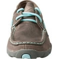 thumbnail image 2 of Women's Twisted X WDM0098 Boat Shoe Grey/Light Blue Leather 5.5 M, 2 of 6