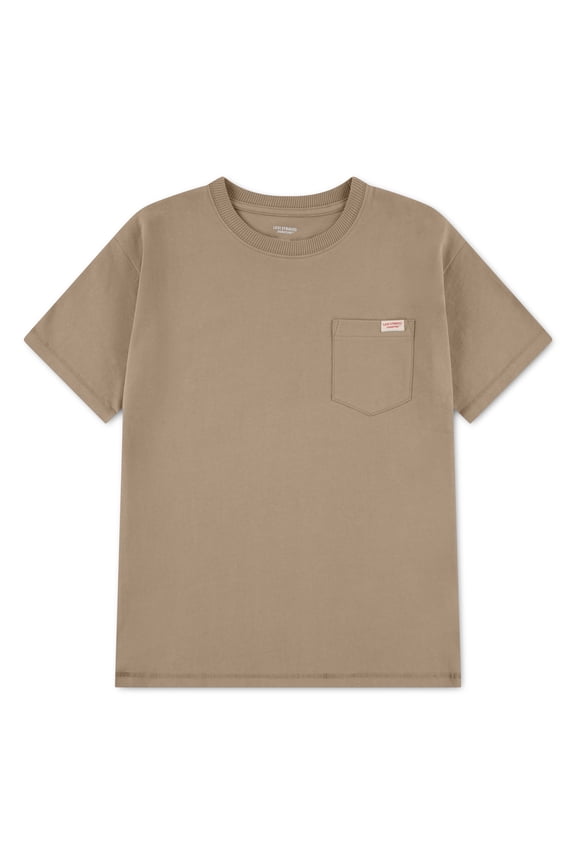 Boys Short Sleeve Pocket Tee, Sizes 4-18