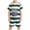 Army Green, variant on Atogsazn Baby Boys Summer Clothes Set Kids Casual Striped Short Sleeve T-shirt & Wide Leg Shorts Outfit Pink 6-9 Months Fashion