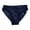 Blue, variant on YYDGH Womens Sexy G String Thongs Lace Cotton Pads Panties Underwear for Women Sheer Mesh Hipster Brief Dark Blue M