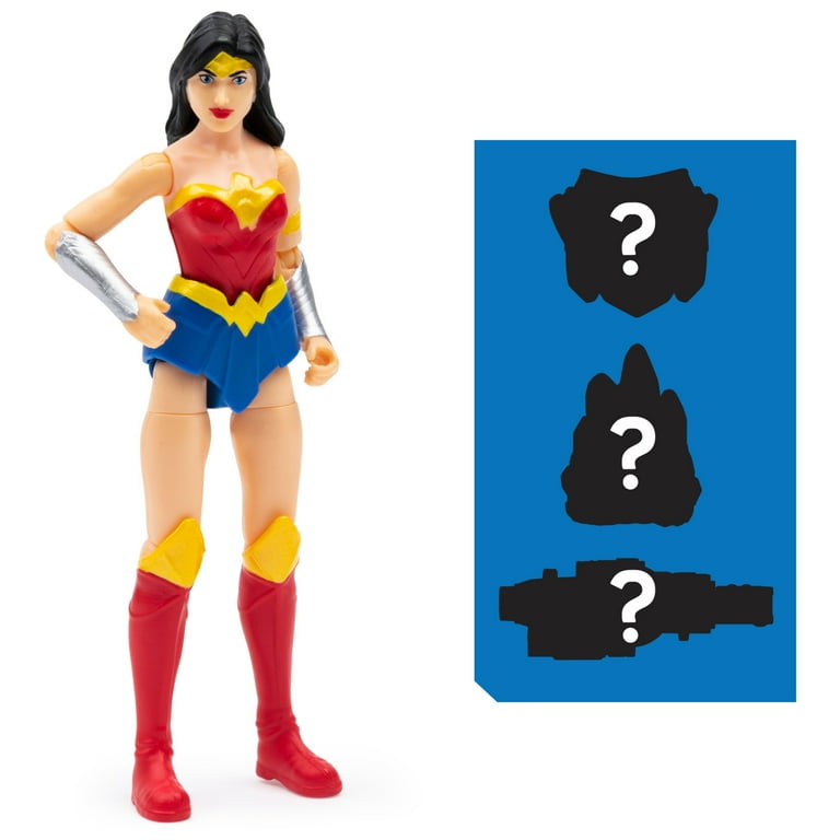 DC Comics, Wonder Woman Action Figure, 4 Inches, Mystery