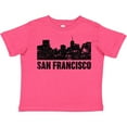 thumbnail image 3 of Inktastic San Francisco Skyline with Grunge Boys or Girls Toddler T-Shirt, 3 of 5