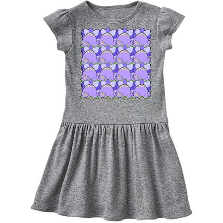 

Inktastic Stegosaurus Dinosaur Pattern Autism Affected Gift Toddler Girl Dress