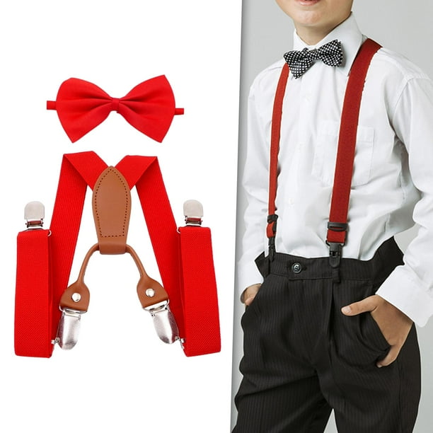 Traje para niños con tirantes new arrivals
