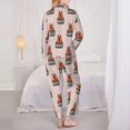 thumbnail image 3 of Pajama Sets for Women 2 Pcs, German Shepherd Dog No.1021 Button Down Long Sleeve Sleepwear Lounge PJ Sets, 3 of 6