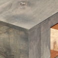 thumbnail image 5 of vidaXL Console Table Grey 86x30x76 cm Solid Mango Wood, 5 of 5