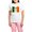 With Pink Camo Pant, variant on CafePress - Collins Tricolour Women's Light Pajamas - Women's Short Sleeve Print T-Shirt and Pants Light Cotton Pajama Set