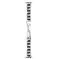 thumbnail image 2 of Xpm Compatible with Apple Watch 41mm Series 9 Jewelry Diamond Bling Zinc Alloy Watch Replacement Band Strap Wristbands [ Silver + Black ], 2 of 2
