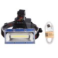 thumbnail image 2 of LED LED de Mazorca de 3 T6, Carga USB USB Super Bright Light, Tad Banda Compacta Ajustable, Reflector, Rojo y Verde para Acampar la Reparación de AutoS de Senderismo, Con, 2 of 7