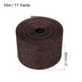thumbnail image 2 of Unique Bargains 2 Inch x 11 Yards Jute Crafts Party Wrapping Decoration Burlap Fabric Ribbon Brown, 2 of 6