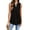 Black, variant on Fantaslook Womens Tank Tops V Neck Sleeveless Summer Shirts Loose Casual Tops Blouse