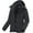 Gray, variant on Men's Winter Ski Jacket Waterproof Snow Coats Snowboard Fleece Lining Jacket Warm Parka with Hooded Black M