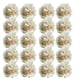 thumbnail image 2 of 20 cabezas de rosas artificiales de seda, rosas de tela, cabezas de flores decorativas verde claro, 2 of 9