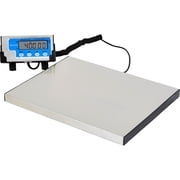 Brecknell Portable Shipping Scale - 400 Lb / 181 Kg Maximum Weight Capacity - Stainless Steel - White (lps400_35)